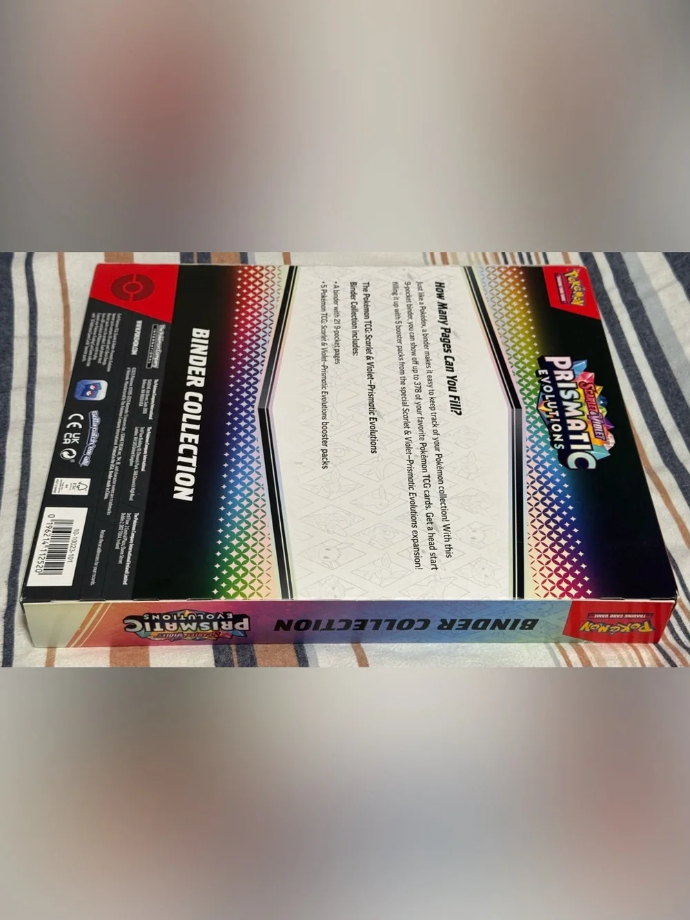 Pokemon Prismatic Evolutions Binder Collection NEW/SEALED